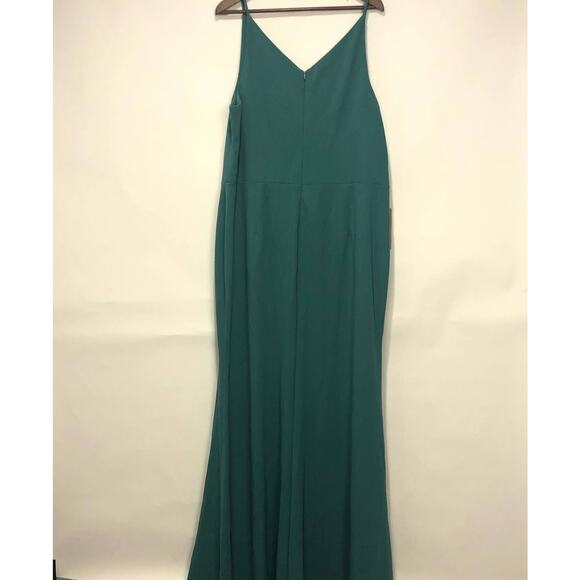 BHLDN Womens Jones Maxi Dress Teal Size US 24 - Picture 6 of 10